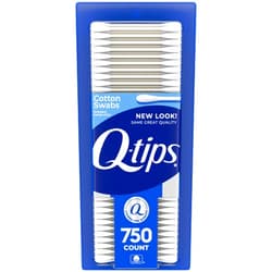 Q-tips Cotton Swabs For Hygiene and Beauty Care Original Cotton Swab Made With 100% Cotton 750 Count