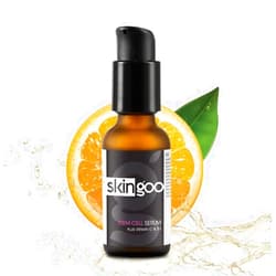 Skingoo Anti-Aging Facial Gel | Vitamin C Serum, B3, Swiss Hyaluronic Acid 1oz