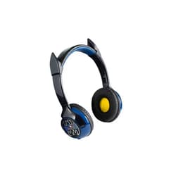 eKids Batman Kids Bluetooth Headphones with Microphone, Includes Aux Cord, Volume Reduced Foldable Headphones for School, Home, or Travel