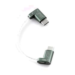 Topssale DD ddHiFi TC05 Type-C to Type-C Data Cable Connect USB-C Decoders Music Player Cable (L Plug)