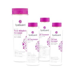SpaGuard Balancer Bundle (pH Decreaser, pH Increaser, Alkalinity Increaser, Calcium Increaser) (1)