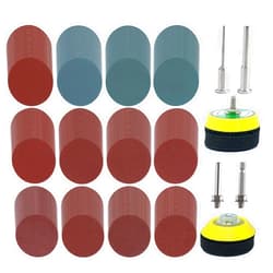 Cettkowns Professional 240 Piece 2-Inch Sanding Disc with 1/8
