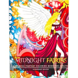 By Alexander Sawyer (Author) Midnight Fairies: A Magical Fantasy Coloring Book for Adults