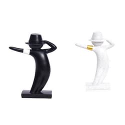 Pointnio Statue and Sculptures Home Decor,Unique Handcrafted Art Sculptures,Modern Decorations for Living Room, Bedroom, Table, Bookshelf, Michael Jacksn Collectible Figurines