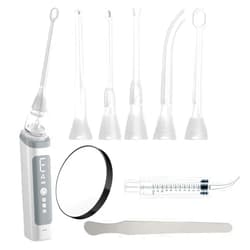 IINCOOY Tonsil Stone Remover Kit Electronic Vacuum Oral Care Mouth Cleaner with 3 Suction Modes Instant Suction Tools