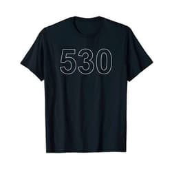 Often Imitated Never Duplicated - Area Code 530 Northeast California: Area Code 530 T-Shirt