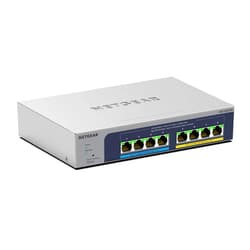 NETGEAR 8-Port Ultra60 PoE Multi-Gigabit Ethernet Smart Switch (MS108TUP) - Managed, with 4 x PoE++ and 4 x PoE+ @ 230W, Optional Insight Cloud Management, Desktop or Wall Mount