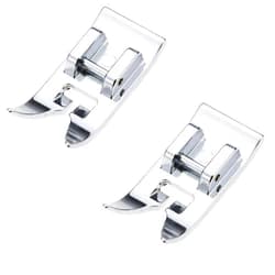 PannySewCraft TFBOY 2pcs Zig Zag, Straight Stitch Foot Snap On Foot Sewing Machine Presser Foot Will Fit Singer, Brother, Janome, Toyota, Etc Domestic Sewing Machines