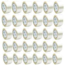 BOMEI PACK Fiber Reinforced Packing Tape, 30Rolls Mono Filament Tape 2 inch x 35yds x 5.5Mil, for Packing and Strapping