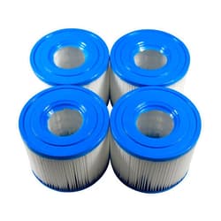 HQRP 4pcs Type S1 Spa Hot Tub Pool Filters Replacement for Intex 29001E 29011E Compatible with Intex PureSpa 28403E 28407E 28443E 28453E 28421E 28423E 28413E 28453E, Easy Set Pool Cartridge Filters