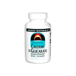 Source Naturals - Calcium D-Glucarate, 500 mg