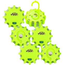 Lizard Flare Flameless LED Road Flares, As Seen On TV Magnetic Safety Flares for Emergency Kit for Vehicles, 15 LED Lights with 9 Safety Modes, DOT Compliant, 1 Count, Holiday Gift