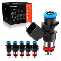 A-Premium 4 Holes Fuel Injectors 0280158233 Compatible with Jeep Grand Cherokee, Wrangler & Dodge Challenger, Charger, Durango, Grand Caravan, Journey, Avenger & Chrysler Town & Country & Volkswagen
