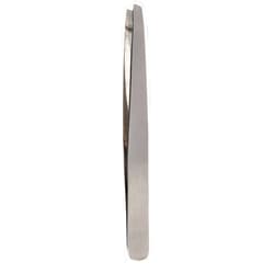 Mehaz Professional Slanted Tweezer MS350 Durable Stainless Steel With Slanted Tips For Precision Gripping In Eyebrow Shaping And Unwanted Body Hair Removal - 3.8 inches