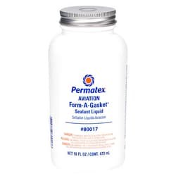 Permatex 80017 Aviation Form-A-Gasket No. 3 Sealant, 16 oz. , Brown