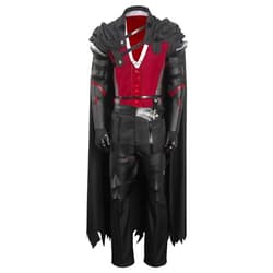 Ubaywey Mens Clive Rosfield Cosplay Costume Rosfield Prince Black Outfits Halloween Uniform