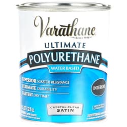 Rust-Oleum Varathane 200241H Water-Based Ultimate Polyurethane, Quart, Satin Finish