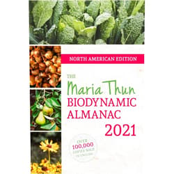 Matthias Thun North American Maria Thun Biodynamic Almanac 2021: 2021