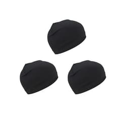 JHYWELL Sweat Wicking Skull Beanie Hat Helmet Liner Running Cap Cycling Cooling Caps Skullcap Fits Under Motorcycle Helmets for Men