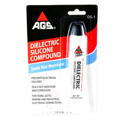 Ags Company Automotive Solutions AGS Company Dielectric Silicone Grease, 1.25 oz Tube, Seal and Protect Electrical Connections, Safe on Rubber and Plastic, Light Bulb Sockets, Spark Plug Boots and Battery Terminals