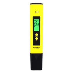 VIVOSUN Digital pH Meter, 0.01pH High Accuracy Pen Type pH Tester for Hydroponics, Household Drinking, Pool and Aquarium, UL Certified