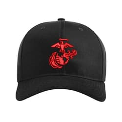 OUTSIDE THE WIRE APPAREL US Marine Hat | 100% USA Cotton, Adjustable Marines Hat | Veterans Cap, US Marine Corps Hat for Men