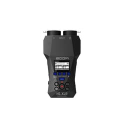 Zoom H1 XLR Handy Recorder with 32-Bit Float, Accessibility, 2 XLR/TRS Locking Combo Inputs, 3.5mm Stereo Jack, Dual AD Converters, for Musicians, Podcasters, Filmmakers, Content Creators, & More