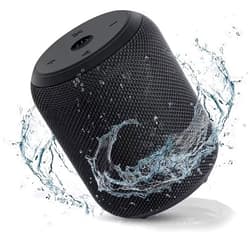 NOTABRICK Bluetooth Speakers, 15W Portable Speakers Bluetooth Wireless V5.0 with Stereo Sound, Active Extra Bass, IPX6 Waterproof Shower Speaker, Double Pairing, for Party, Home Theater, Game Theater