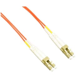 ENET 3M LC/LC Duplex Multimode 50/125 OM2 or Better Orange Fiber Patch Cable 3 Meter LC-LC Individually Tested