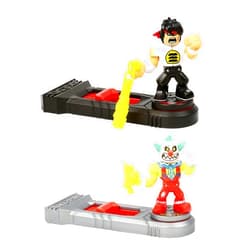 Moose Toys Akedo Ultimate Arcade Warriors Versus Pack - Chux Lee Vs Crackup, Multicolor (14257)