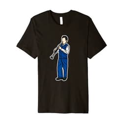 Funny Clarinet Apparel for Clarinet Instructor Clarinet Boy Clarinet Instructor Premium T-Shirt