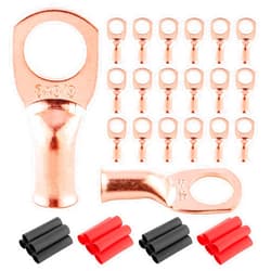 RED WOLF 20 PCs 8 Gauge x 3/8