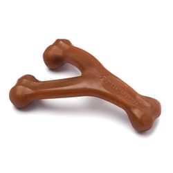 Benebone Indestructible Wishbone Dog Chew Toy for Aggressive Chewers, Long Lasting Tough Boredom Breaker for Dogs, Real Peanut Flavour, For Medium Dogs, Made in the USA.