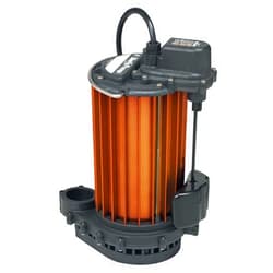 Liberty Pumps 457-2 Vertical Magnetic Float 1/2 HP Submersible Sump Pump, BLACK