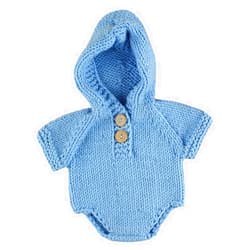 HAOHAOHUOZHE Newborn Baby Photography Romper Boy Girl Baby Photo Bodysuit Outfit Newborn Photoshoot Crochet Onesie Picture