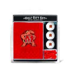 Team Golf NCAA Gift Set Embroidered Golf Towel, 3 Golf Balls, and 14 Golf Tees 2-3/4
