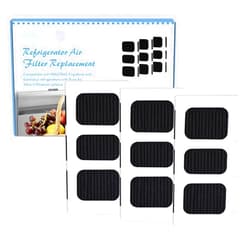 DEWEL Refrigerator Air Filter Replacement Compatible with Frigidaire PAULTRA2 Pure Air Ultra II - Compatible with Electrolux ELPAULTRA2 - Activated Carbon Air Filter - 3 Packs