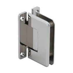 CRL C.R. LAURENCE P1N037PN CRL Polished Nickel Pinnacle 037 Series Wall Mount Full Back Plate Standard H