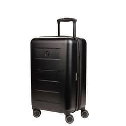 SwissGear 8020 Eclipse Hardside Expandable Luggage with Spinner Wheels, Black, Carry-On 18-Inch