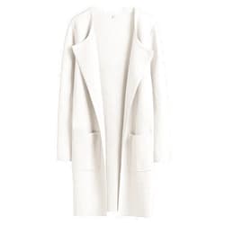 ANRABESS Women's Open Front Knit Lightweight Cardigan Casual Long Coatigan Sweater Lady Jacket Coat 2024 Fall Outerwear