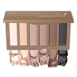 SUSIKEKI 6 Colors Mini Naked Eyeshadow Makeup Palette Neutral Nude Smoky Eye Shadow Taupe & Brown Matte Make Up Pallet with Mirror Highly Pigmented Long Lasting Waterproof Travel Size Gift Kit 01
