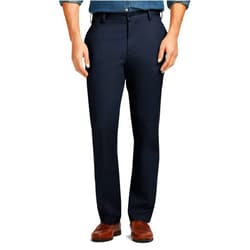 IZOD mens American Chino Flat Front Slim Fit Pant