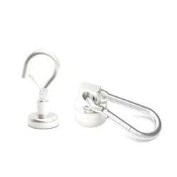 Ant Mag Magnetic Hooks Heavy Duty 22lbs Strong Magnet Hooks Great Hanging for Refrigerator, Cruise Cabin, Grill, Wreath,Kitchen,Office 10 Pack