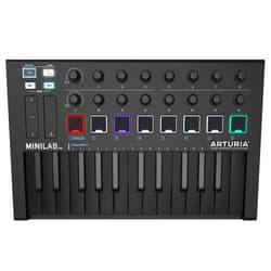 Arturia / MiniLab MKII Deep Black Edition 25-Key MIDI Keyboard (MINILAB MK2)