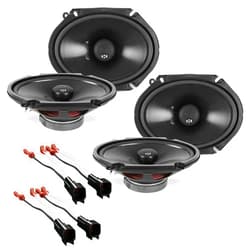 NVX Factory Speaker Upgrade Package for 2005-2012 Ford F-250/350/450/550