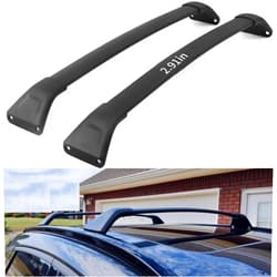 SAREMAS 2P Roof Cargo Rack for Mazda CX-5 CX5 2017-2024 Roof Racks Cross Bars Luggage Carrier Rail (fit The car with Side Rail) Accessories