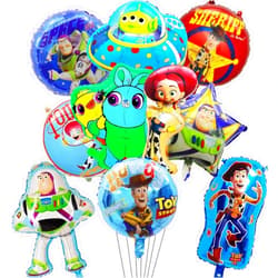 HBDTJN Toy Inspired Story Party Decorations Balloons,10PCS Toy Game Balloons Set for Toy Inspired Story Birthday Party Decorations Supplies