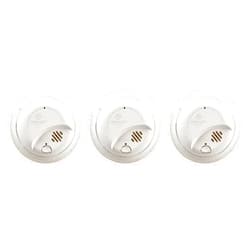 First Alert 9120B Smoke Detector, Hardwired Alarm with Battery Backup, 3-Pack