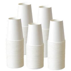 Kuerqi Paper Cups, 150 Pack 8 Oz Paper Cups, Paper Coffee Cups 8 Oz, Hot Cups Paper Coffee Cups Paper Cups 8 Oz Water Paper Cups Paper Coffee Cups 8 Oz Coffee Cups 8 Oz Paper Cups Water Cups Paper Cups