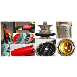 Asia Pacific Construction Granite Concrete Travertine Countertop Edge Sink Hole Cut Polish Wet Polisher 2